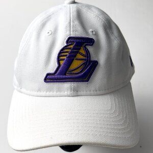 LA LAKERS NBA 9Forty Adjustable Cap White - NEW